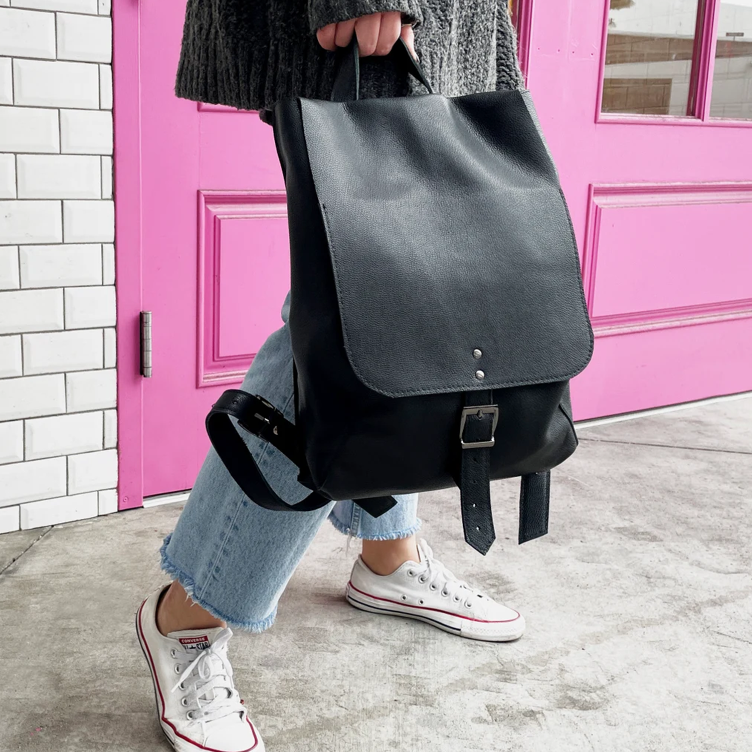 Minimalist Urban Backpack – Sleek Anti-Theft Design with Laptop Compartment for Daily Use