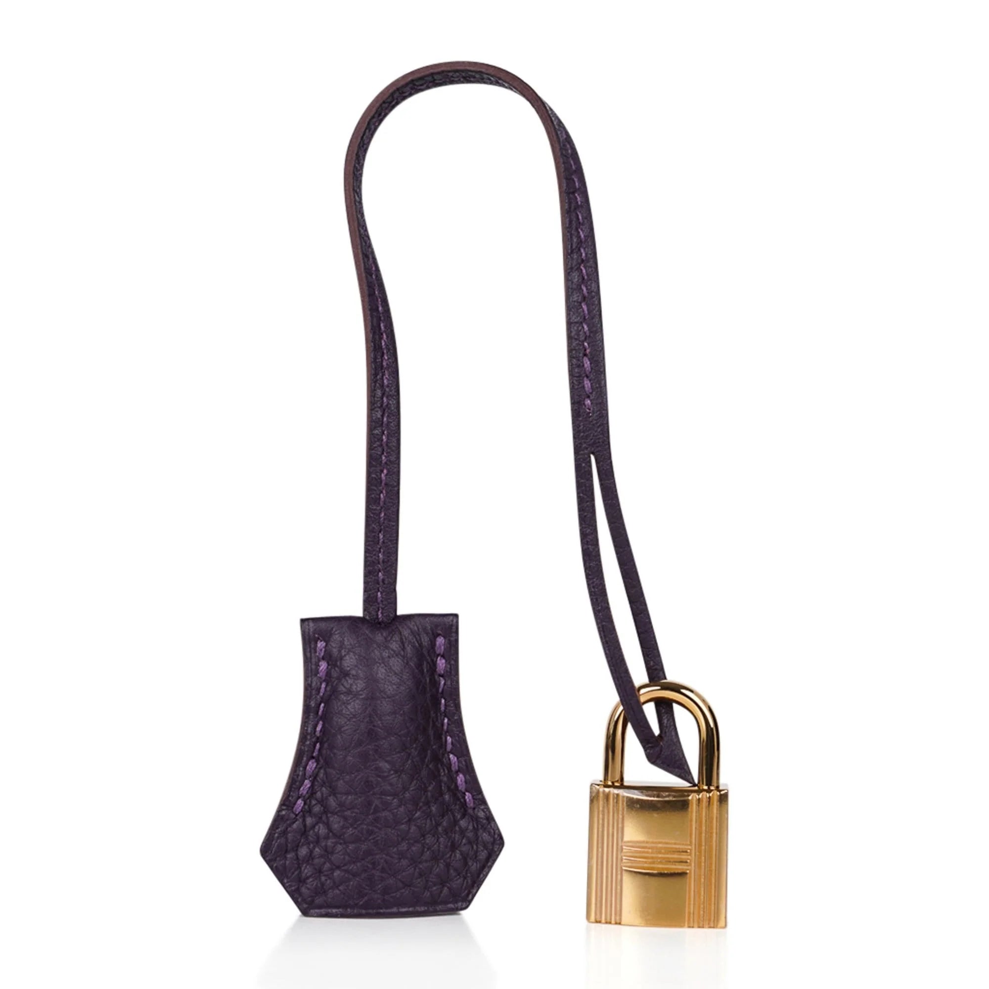 Raisin Rich Original Colour Gold Hardware Togo Leather