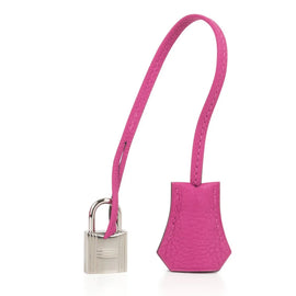 Rose Pourpre Pink Togo Palladium Hardware Bag