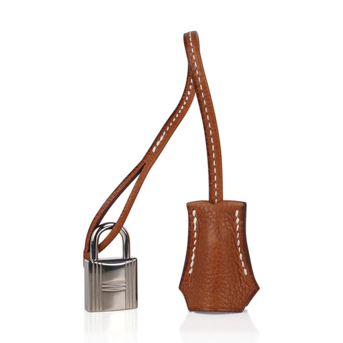 Golden-brown Palladium Hardware Bag