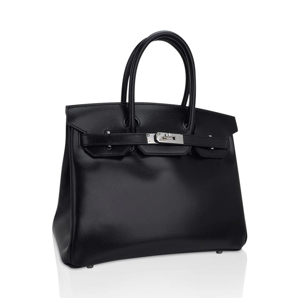 Black Box Leather Bag Palladium Hardware