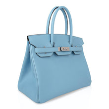 Load image into Gallery viewer, Blue Celeste Epsom Palladium Hardware New Bag