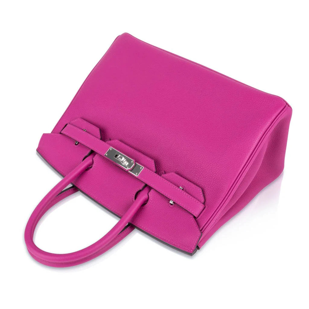 Rose Pourpre Pink Togo Palladium