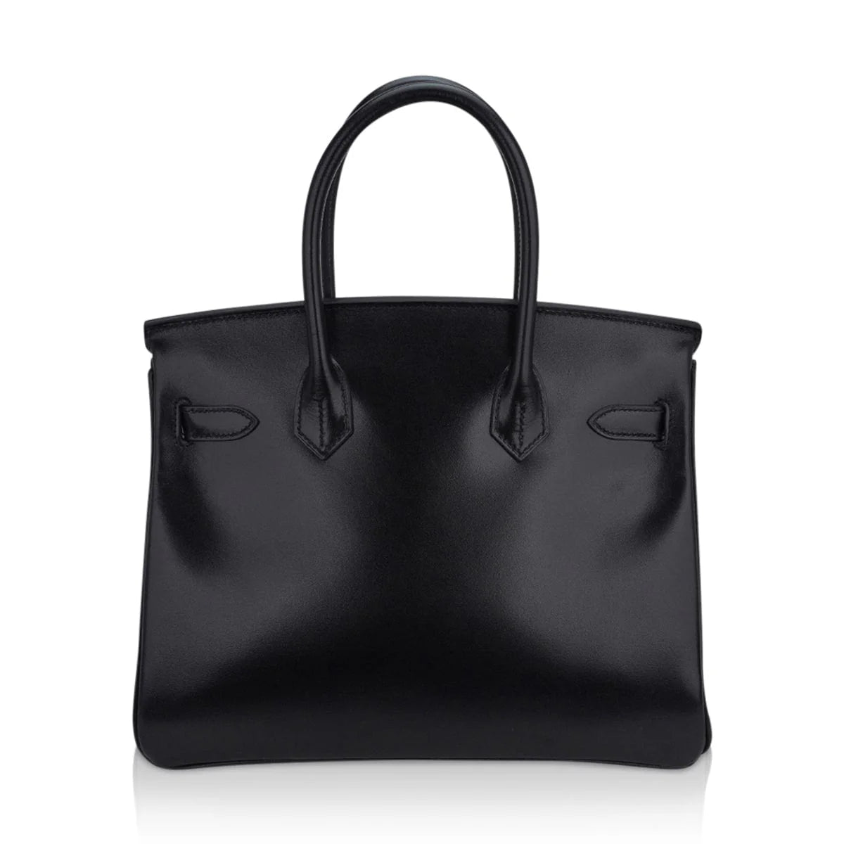 Black Box Leather Bag Palladium Hardware