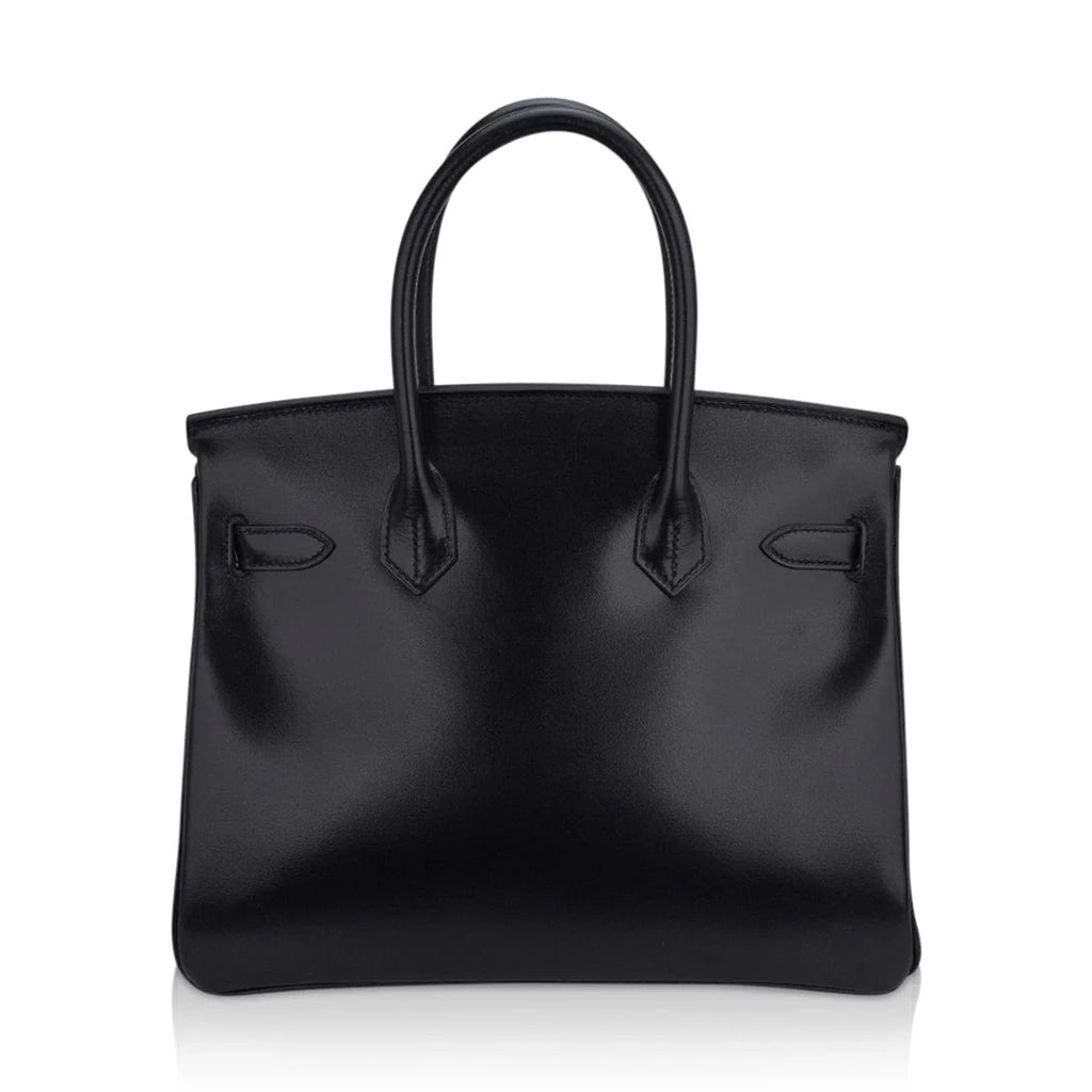 Black Box Leather Bag Palladium Hardware