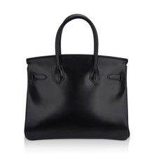 Load image into Gallery viewer, Black Box Leather Bag Palladium Hardware