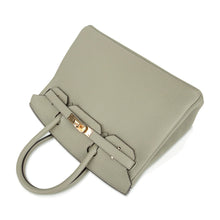 Load image into Gallery viewer, Sage (Sauge) Clemence Leather Gold Hardware Bag