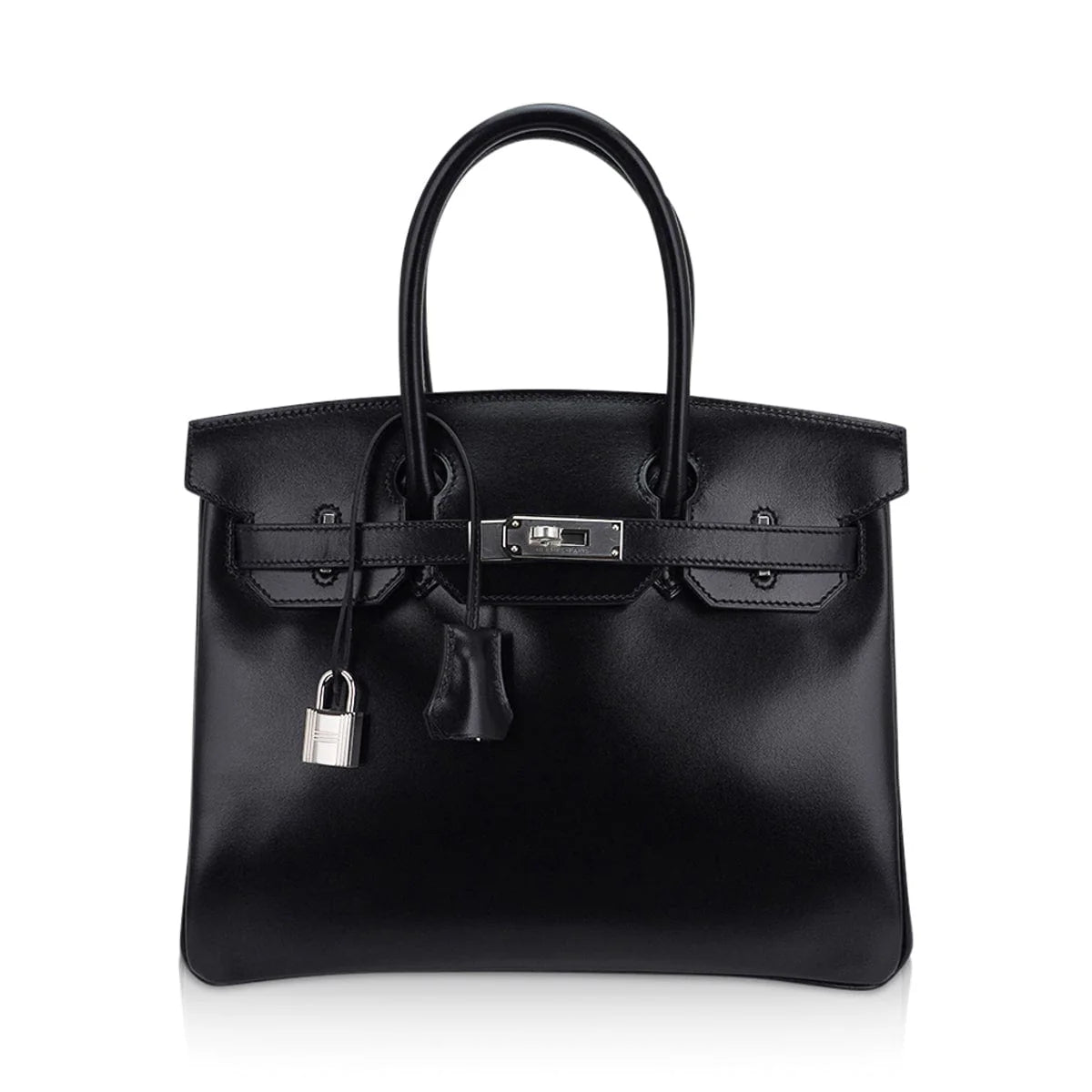 Black Box Leather Bag Palladium Hardware