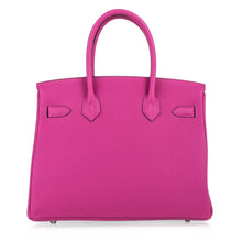 Load image into Gallery viewer, Rose Pourpre Pink Togo Palladium Hardware Bag
