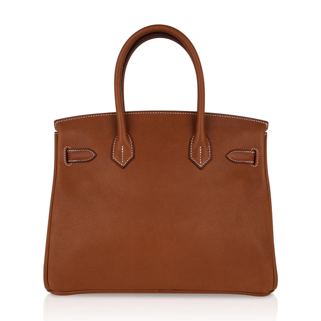 Golden-brown Palladium Hardware Bag