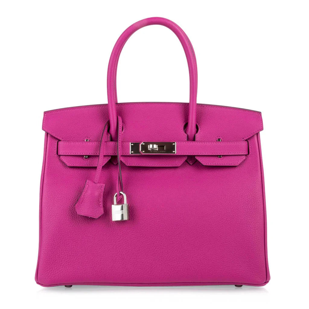 Rose Pourpre Pink Togo Palladium